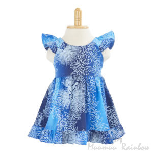KIDS04 子供服ガールズドレス/ブルー