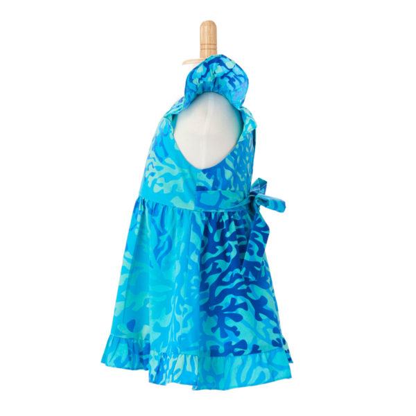 MRG6LB 子供服ガールズドレス/ライトブルー - 画像 (3)