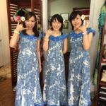 ハワイアンドレスお揃いコーデ